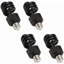 Lâmpada CFL espiral de luz negra de 13W com base E26 (pacote com 4)