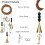 Décorations de porte « Cloches de sorcière » – Carillons éoliens wiccans faits main (2) 2