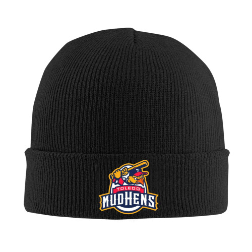 Χειμερινό ζεστό πλεκτό καπέλο Toledo Mud Hens με σκουφάκι και κρανίο