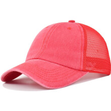 Vintage Trucker Baseballkeps Ostrukturerad Mjuk Mesh Snapback