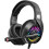 Cuffie da gaming con microfono per PS4, PS5, Xbox e PC, circumaurali 7.1 1