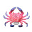 Realistische Softcrabben-Angelköder, 3-teiliges Set 1