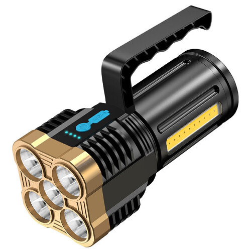 Lot de 5 lampes torches rechargeables antidéflagrantes à LED