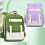 Mochila antifurto para laptop de 17 polegadas, preta, 12,2 x 7,08 x 16,92 4