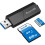 Φορητή συσκευή ανάγνωσης καρτών C307USB3.0 για κάρτες SD και MicroSD 1