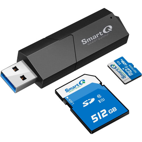 Φορητή συσκευή ανάγνωσης καρτών C307USB3.0 για κάρτες SD και MicroSD