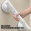 Bathroom Safety Handrail with Storage Hook Non-Slip Suction 5