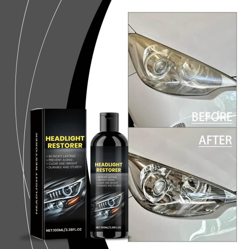 Car Headlight Cleaner Brightening Polish 100ml 1