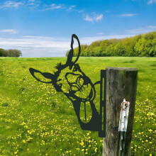 Metalen decoratie voor een boerderijtuin, vintage, weerbestendig, wanddecoratie