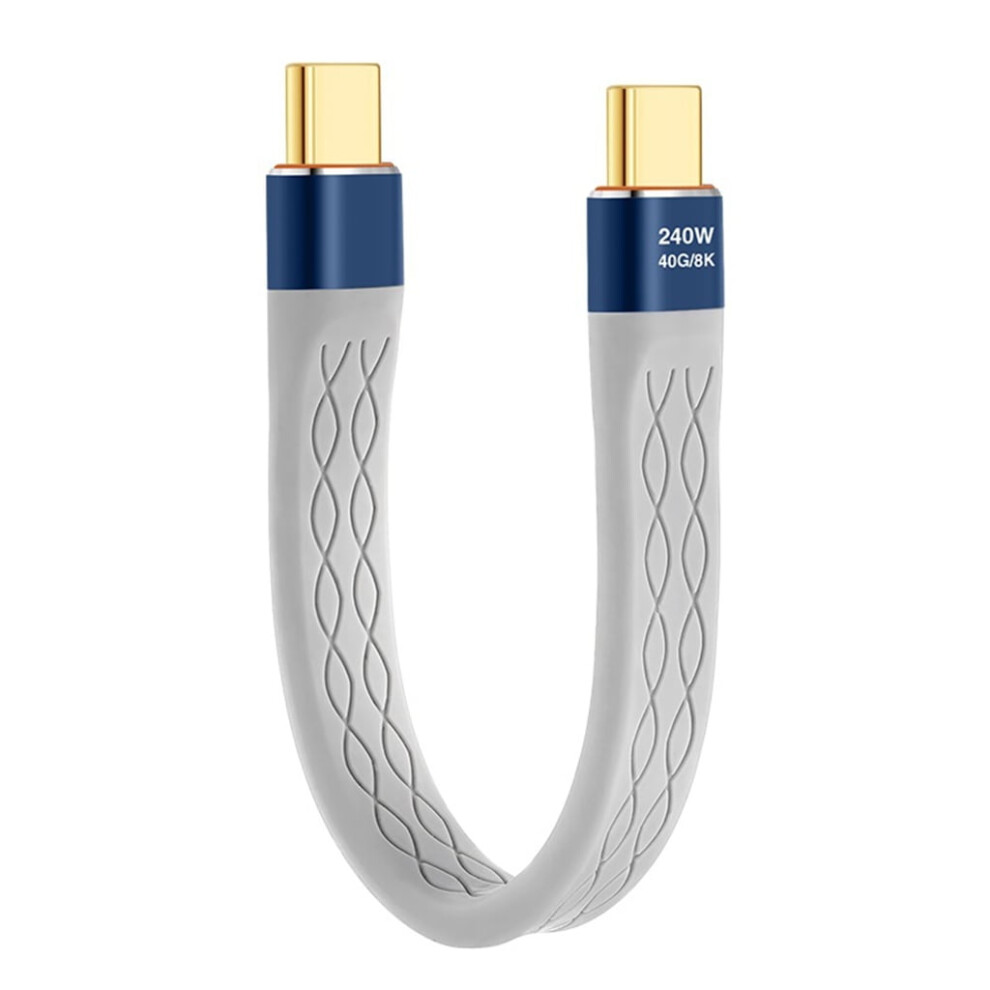 Type-C Data Cable 240W Fast Charging 40Gbps 8K 13Cm 919886912089