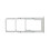 Samsung Galaxy A12 dual SIM card holder silver 8