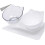 Elevated Cat Bowls with Tilted Design and Neck Guard Stand 1