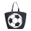 Dames voetbaltas van canvas, extra groot, 1 stuk 1