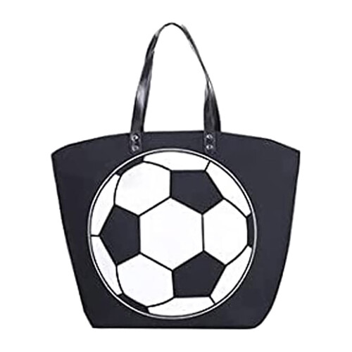 Dames voetbaltas van canvas, extra groot, 1 stuk