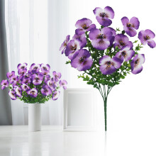 Kunstboeket hortensia's voor huis- en bruiloftsdecoratie (1 stuk)
