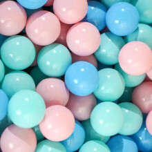 Bolinhas para piscina de bolinhas, livres de ftalatos e BPA, pacote com 100 unidades.