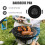 Plateau à viande noir pour barbecue (1 pièce) 5