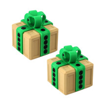 Julöverraskningspusselboxar för tonåringar och vuxna2-pack