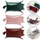 Cat-shaped leather jewelry tray pink folding 3