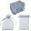 Grey Drawstring Gift Bags 7x9 cm 25-pack 5