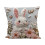 Paashaas-ei kussensloop van polyester, decoratief, 1 stuk 1