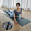 EGYMEN USB rechargeable glass bathroom scale with 5