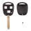 Toyota car key with 3-button remote and keypad black 2