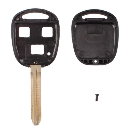 Toyota car key with 3-button remote and keypad black 1