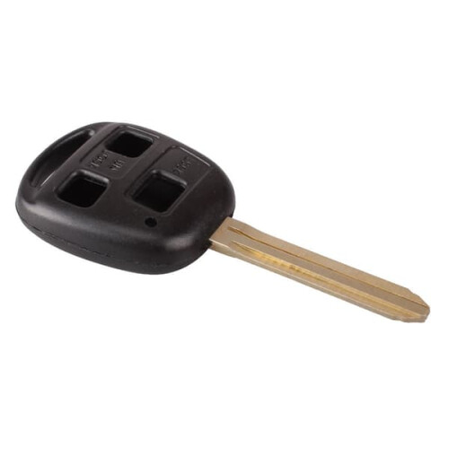 Toyota car key with 3-button remote and keypad black 2