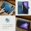 DG.MING case for Samsung Galaxy S22 Ultra blue red 2