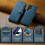 DG.MING case for Samsung Galaxy S22 Ultra blue red 4