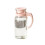 Fierbător de apă din sticlă cu capac și mâner, 1100 ml 1