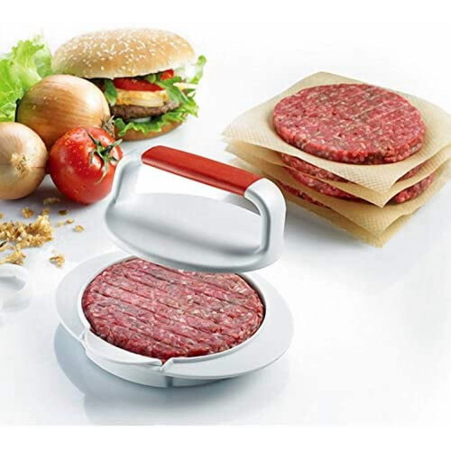 Αντικολλητική πρέσα για burger, στρογγυλή μηχανή για burger, 1 τεμάχιο