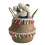 Seagrass woven planter with tassels foldable storage basket 1