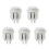 Rund tryckknapp för arkadspel 24 mm 5-pack 1