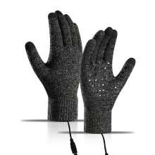 USB-verwarmde handschoenen, oplaadbare warme handschoenen voor mannen.
