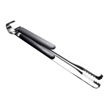 Pinzas para barbacoa de acero inoxidable con mango antideslizante (1 par)