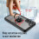 Samsung Galaxy S22 5G hybrid case with finger ring silver 5