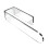 Acrylic bathroom towel rack waterproof 1-tier 1