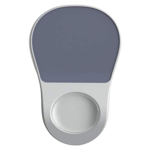 Mousepad ergonômico com apoio para o pulso e função de massagem.