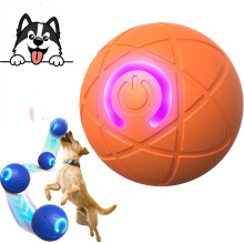 Jucărie interactivă cu roți Duraspin Dog Ball Orange