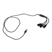 Câble répartiteur USB mâle vers 3 femelles, 1 m