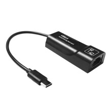 Adaptador USB-C a Ethernet RJ45 de 1000 Mbps