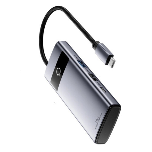 Hub tipo C con HDMI 4K, PD, USB 3.0 y Ethernet de 100 W 1
