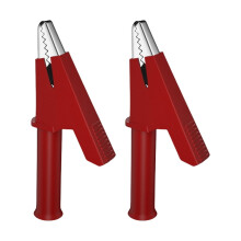 Otevřená testovací svorka 10 mm s 4mm zástrčkami