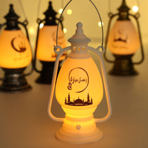 Dekorative LED-Laterne im Vintage-Stil für Ramadan