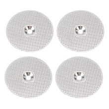 Espressomachine filterschijf, roestvrij staal, 4-pack