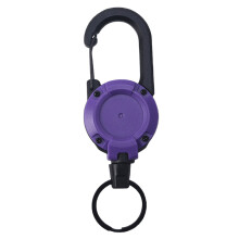 Sisäänvedettävä merkinpidikekela violetti 4,8 x 1,5 tuumaa