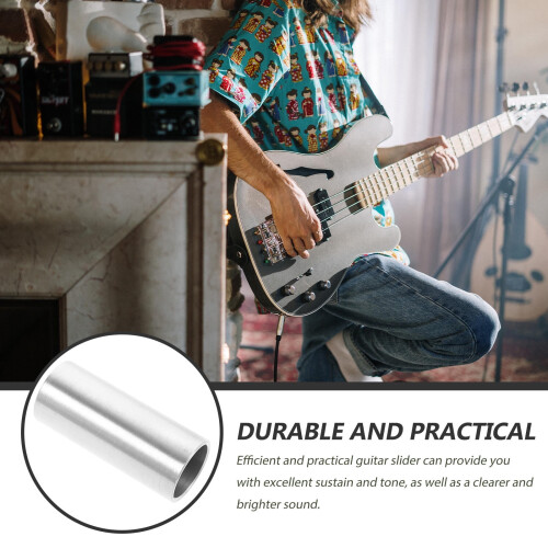 Guitar slide stick rustfrit stål 1-pak 1
