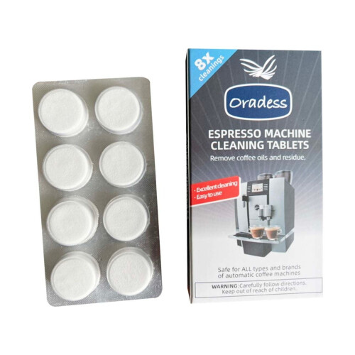 Tablete de curățare pentru espressor, 8 bucăți